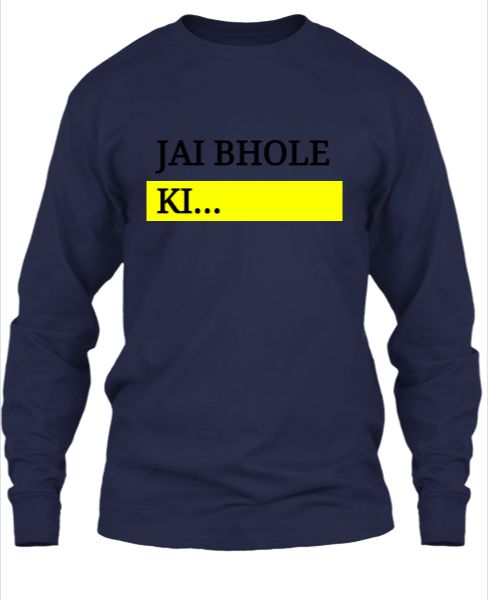 JAI BHOLE KI... - Front