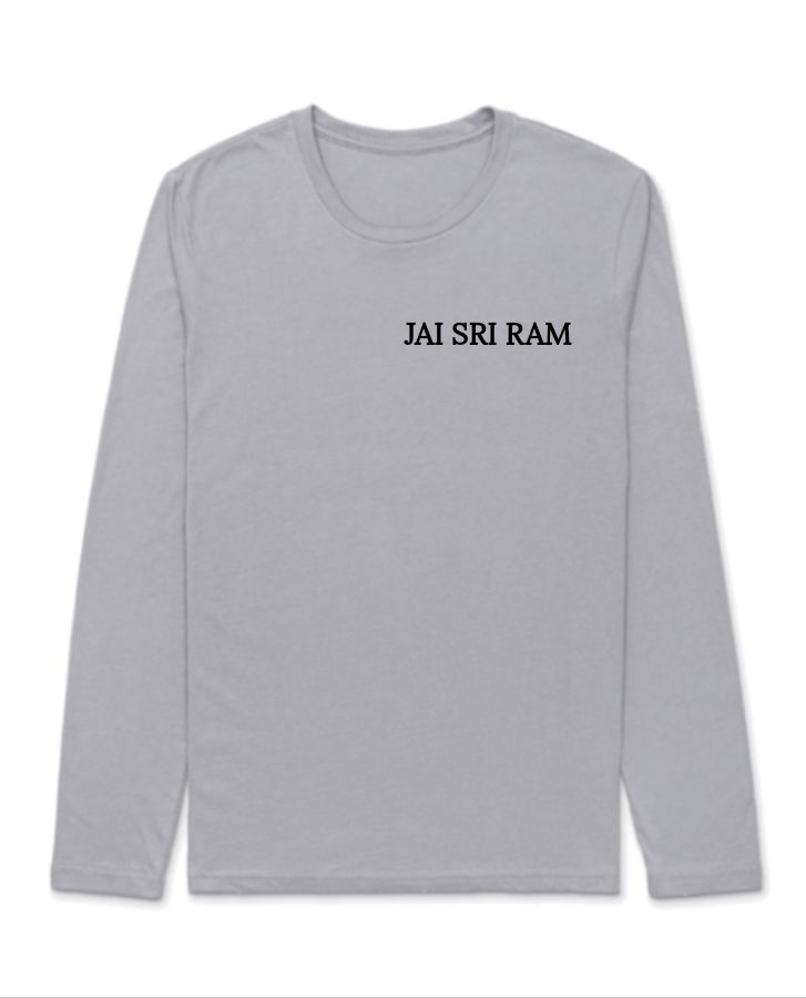 JAI SRI RAM T-SHIRT HALF SLEVEE T-SHIRT - Front