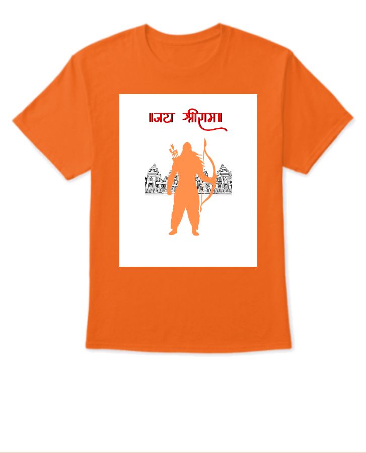JAI SRI RAM T-SHIRT  - Front