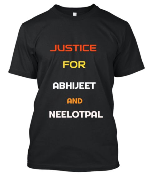 JUSTICE ABHI AND NEEL TSHIRT  - Front