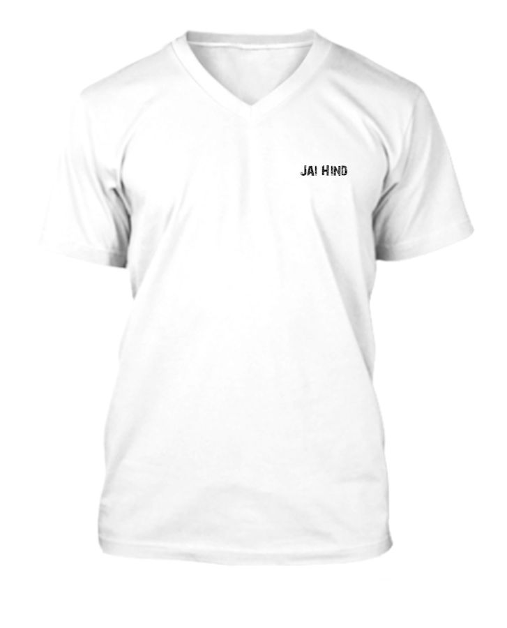 Jai Hind | Half Sleeve Tshirt - Front