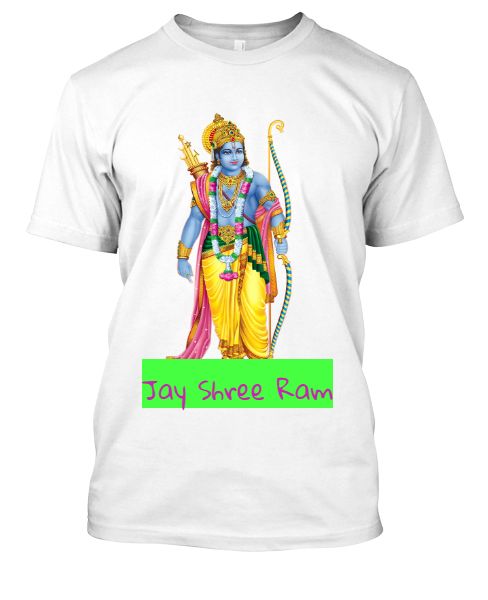 Jay Shree Ram T-shirt - Front