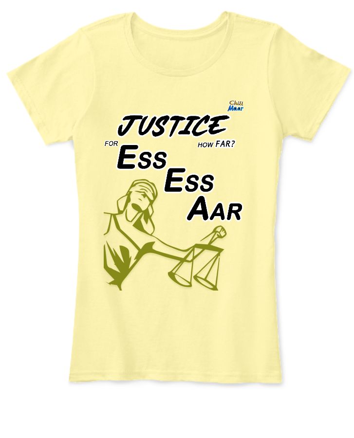 Justice For SSR | Chillmaar | Women's T-Shirts - Front