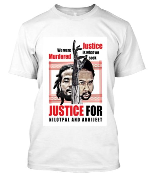 Justice for Nilotpal and Abhijeet - Front