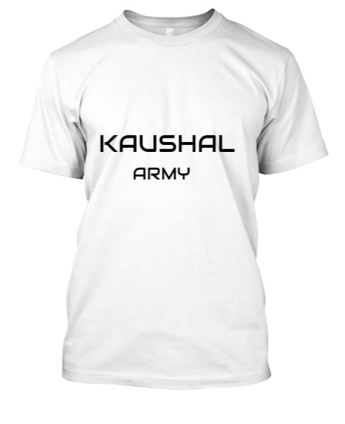 KAUSHAL ARMY TEES - Front