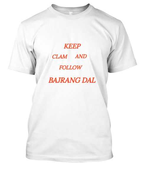 KEEP CLAM T-SHIRT - Front