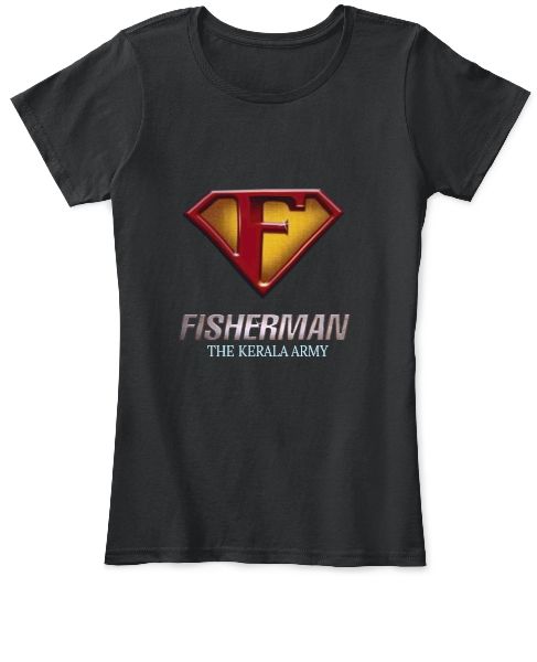 KERALA ARMY FISHERMAN THE REAL HEROES 2018 (women's) - Front