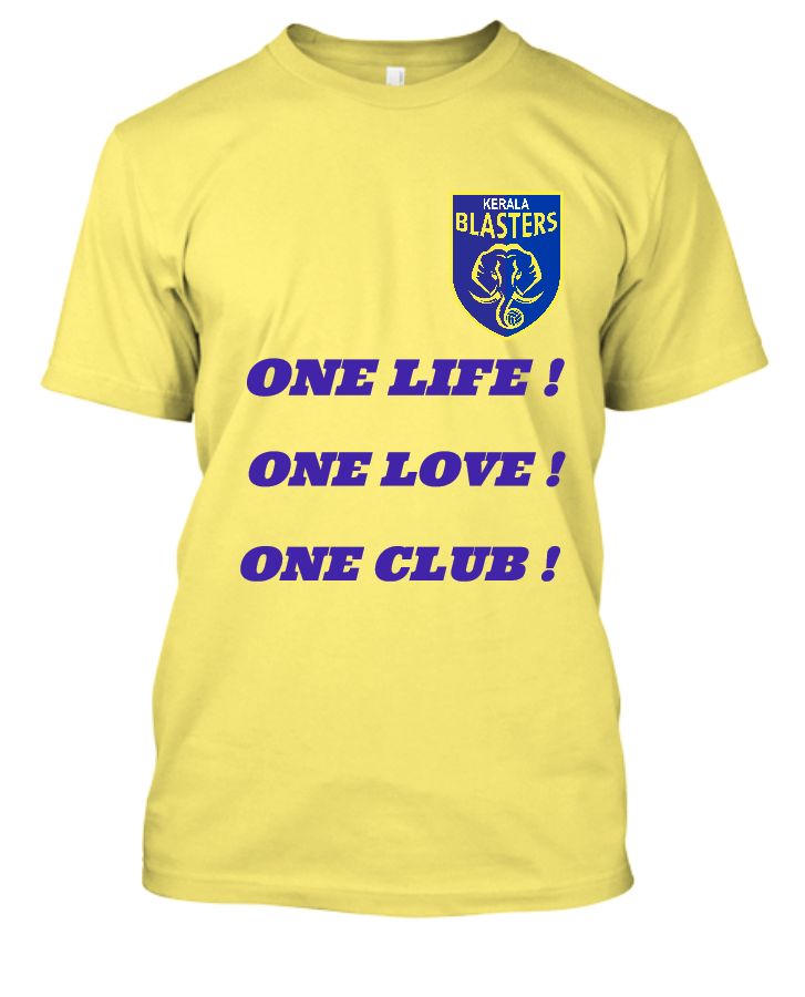 KERALA BLASTERS / HALF SLEEVE TEE  - Front