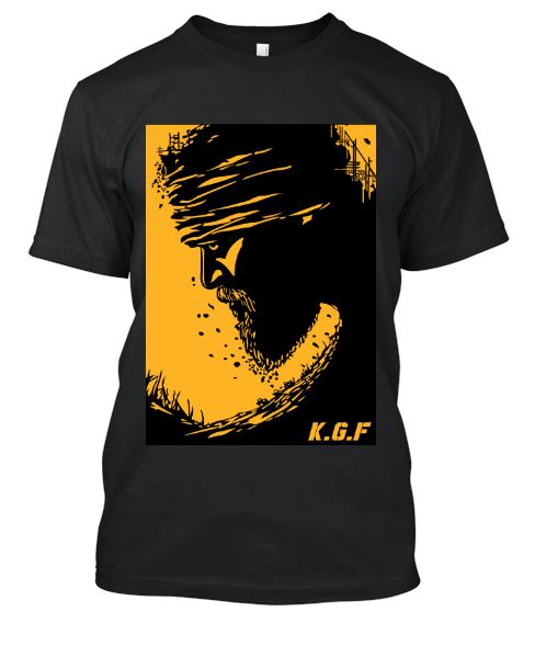 K.G.F - YASH - BlackYellow - Front