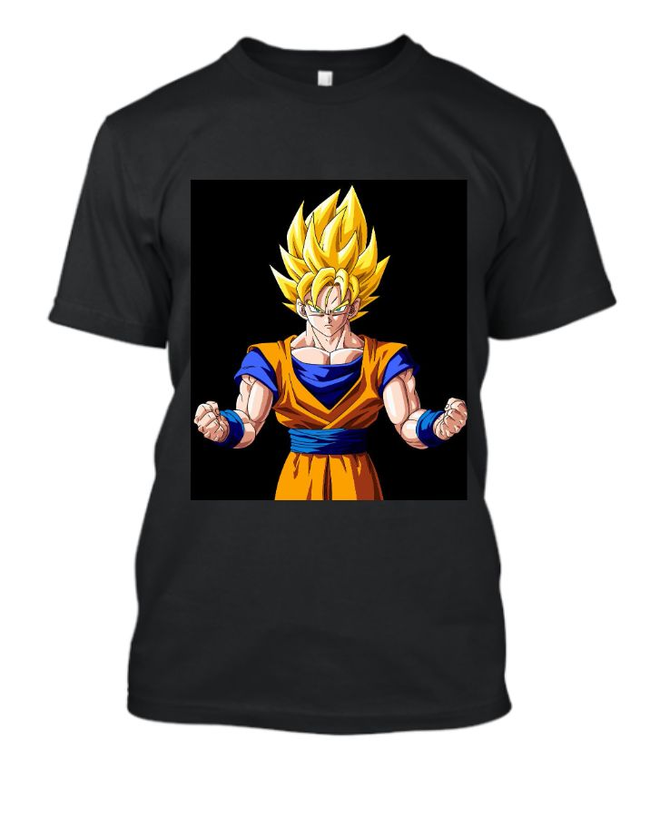 goku half sleeve t shirt - Front