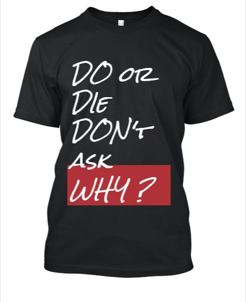 KiLLLWISH  MEN'S ROUND NECK CASUAL T-SHIRT - Front