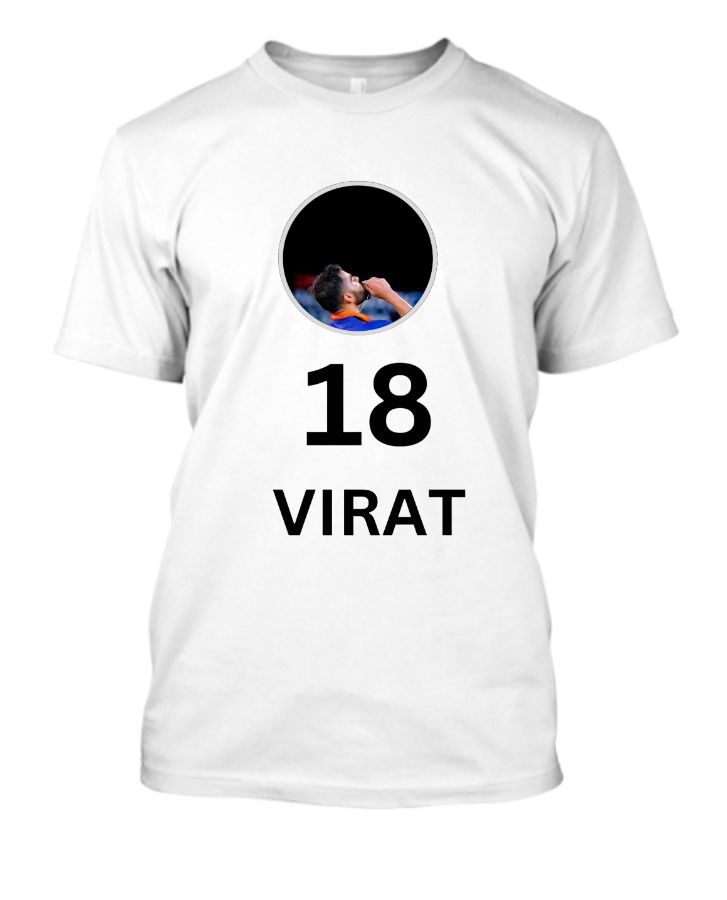 King Kohli: Master of the Game | Half Sleeve T-Shirt - Front