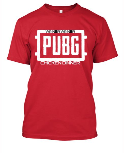 LATEST PUBG LOGO DESIGN T SHIRTS - Front