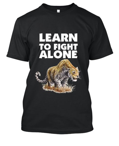 Learn to Fight Alone - Front