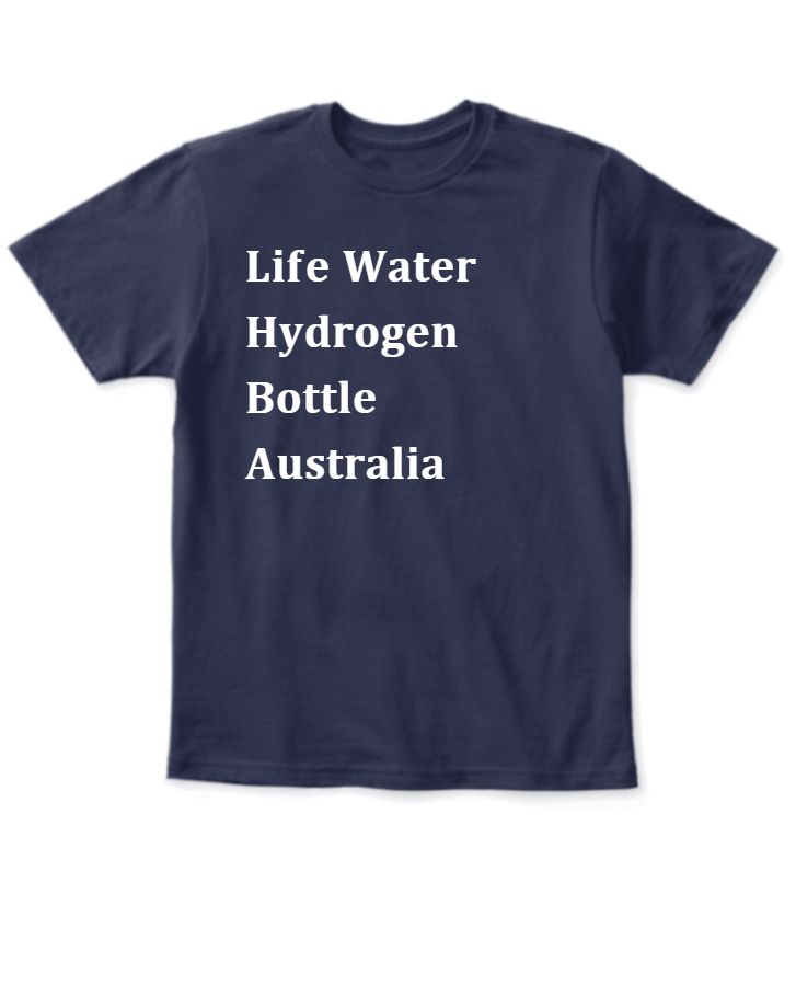 Life Water Hydrogen Bottle Australia 100% Safe Or Secure! - Front