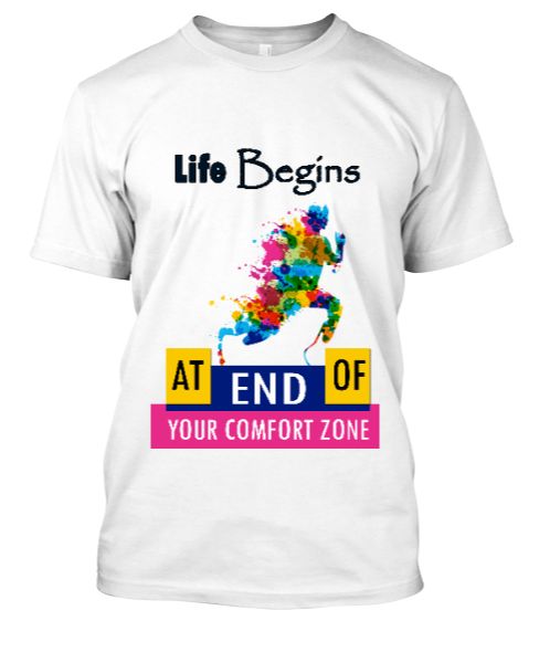 Life motivational T-Shirt - Front
