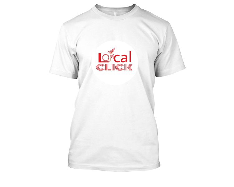 Localclick photography t shirt - Front