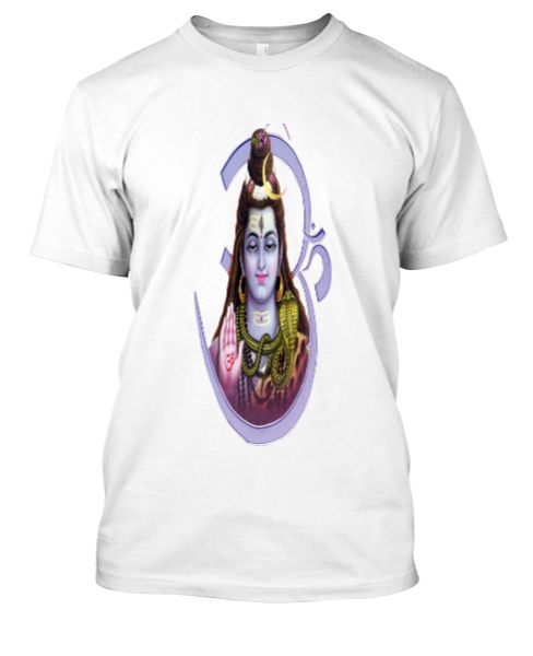 Lord Shiva Devotee T-Shirt Design - Front