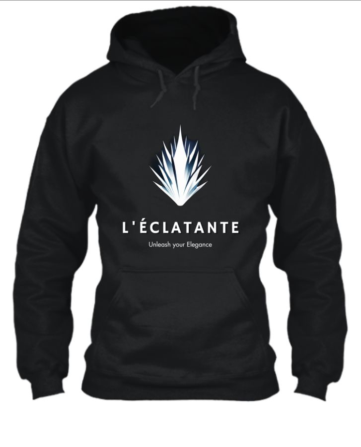 L'Éclatante Signature Hoodie: Your Fashion Spark! - Front