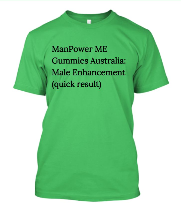 MANPOWER ME GUMMIES AUSTRALIA BENEFITS? - Front