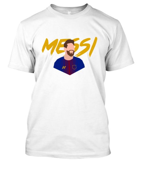 MESSI Graphic Cotton T-Shirt  #03 - Front