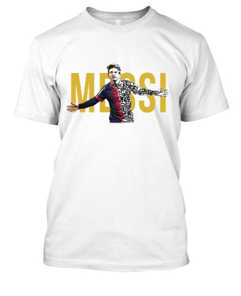 MESSI Graphic Cotton T-Shirt #02 - Front
