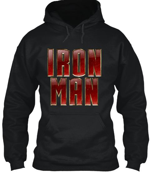 IronMan New Model Hoodie - Front