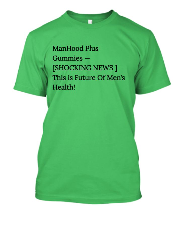 ManHood Plus Gummies — [SHOCKING NEWS ] This is Future Of Men’s Health! - Front
