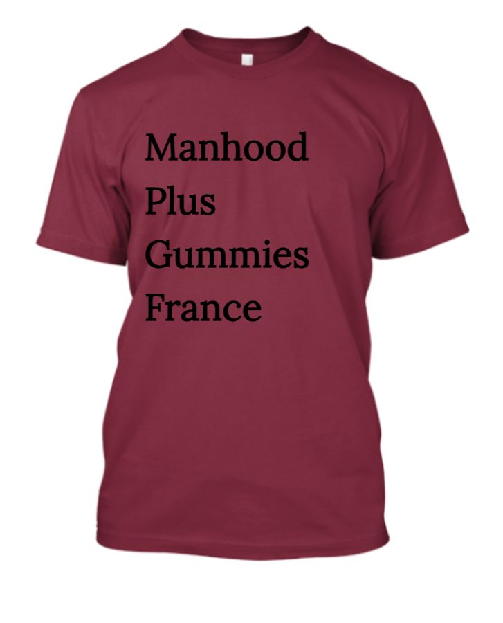 Manhood Plus Gummies France How It works  - Front