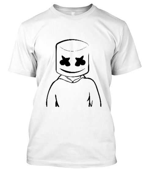 Marshmello with hoddie - Front