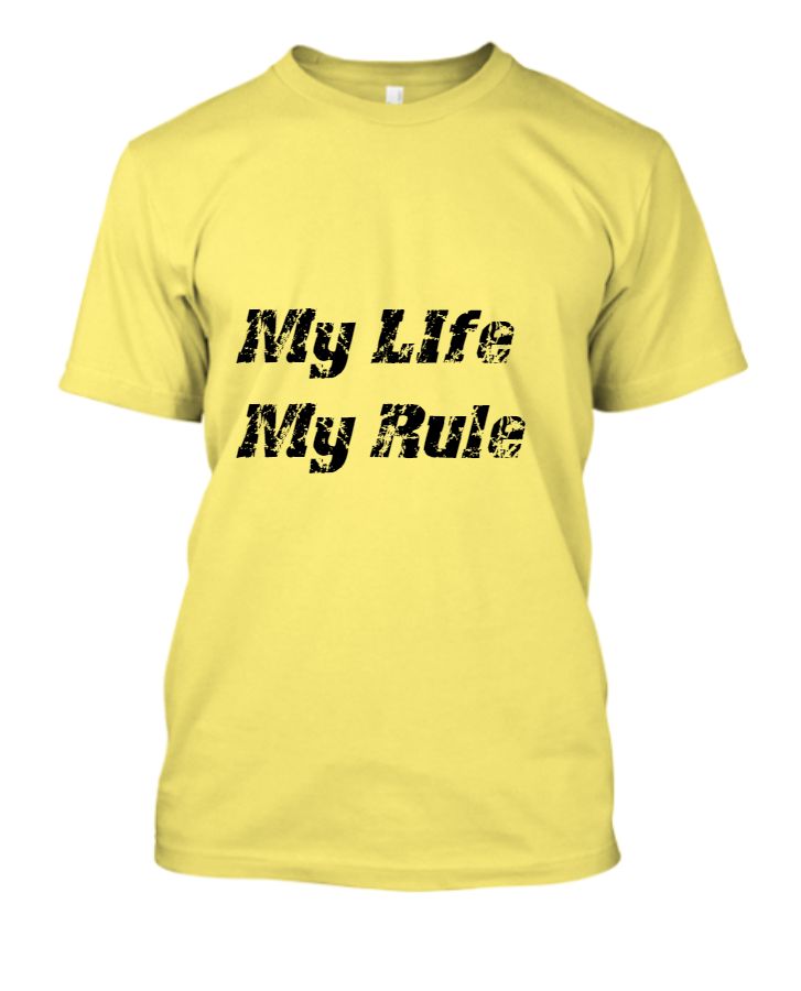 Men's Brown Solid T-Shirts - Front