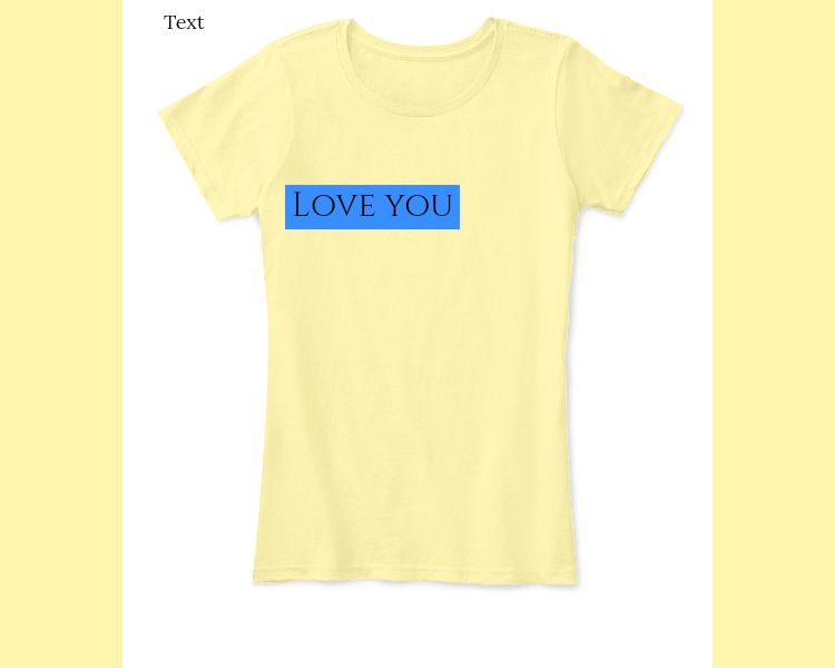 My Women Tee Shirt - Front