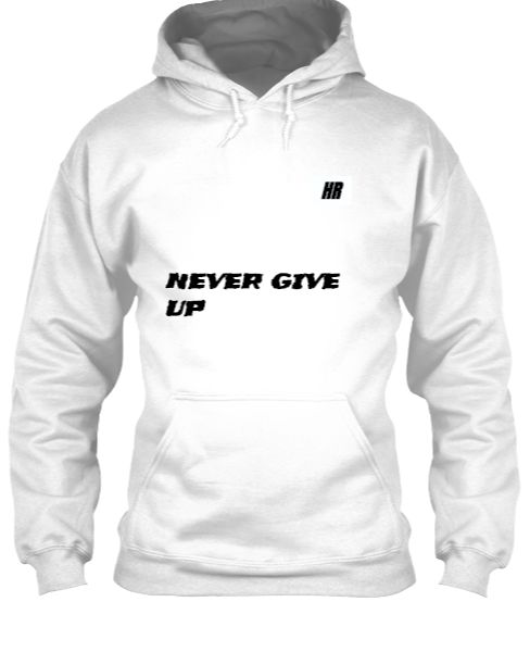 NEVER GIVE UP HR - Front