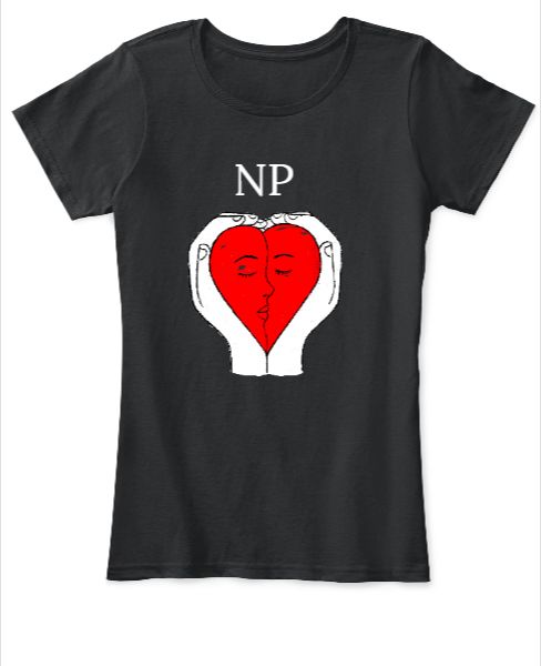 NP Heart T-shirt - Front