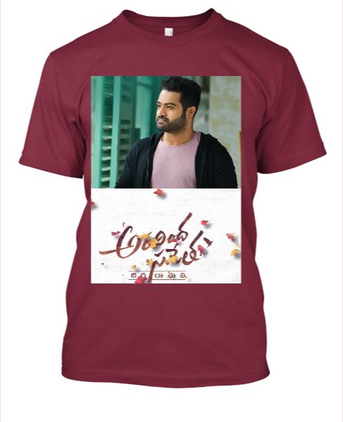 NTR T SHIRTS aravinda sametha - Front