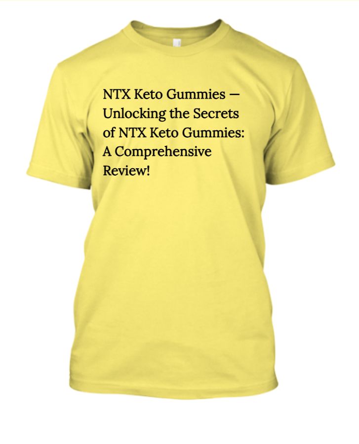 NTX Keto Gummies — Unlocking the Secrets of NTX Keto Gummies: A Comprehensive Review! - Front