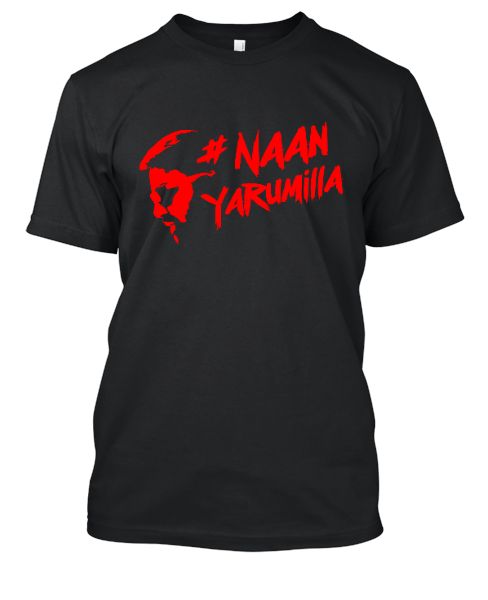 Naan Yarumilla Mirchi Siva Movie Tamil padam 2 t shirt design - Front