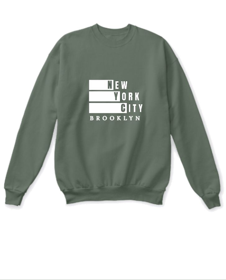 'New York’ Printed Cool Aesthetic sweatshirts - Front