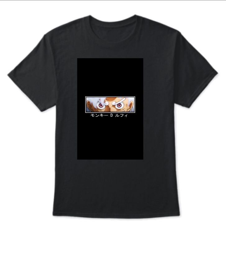 LUFFY GEAR 5 HALF SLEEVE T-SHIRT - Front