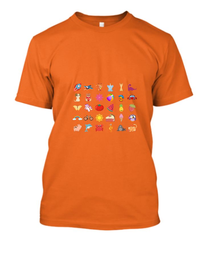 Orange fruit t-shirt - Front