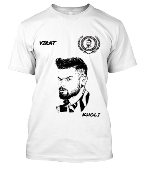 Our Indian cricketer caption Virat Kohli birthday t -shirts - Front