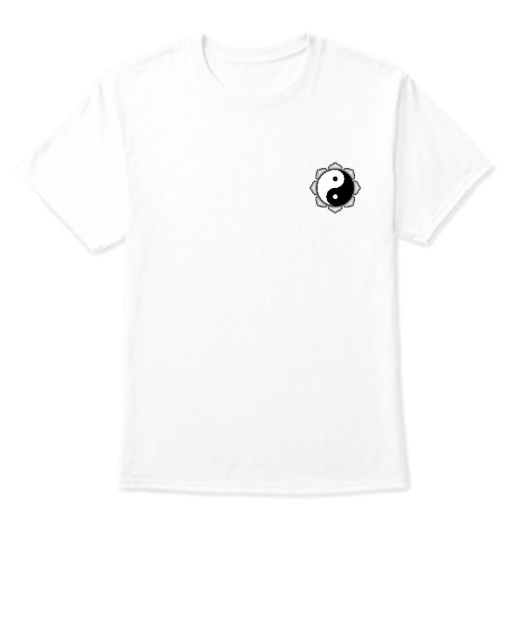 PEACE SYMBOL PRINTED  T-SHIRT - Front