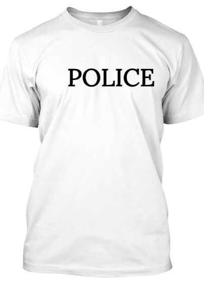 POLICE T-SHIRTS - Front
