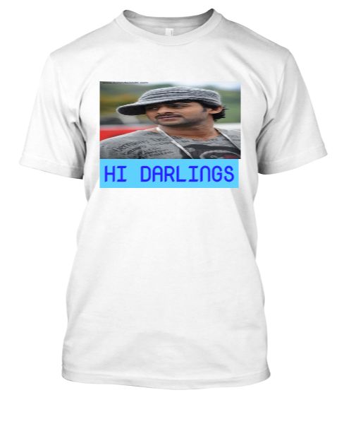 PRABHAS TSHIRTS  ONLINE LATEST EDITION - Front
