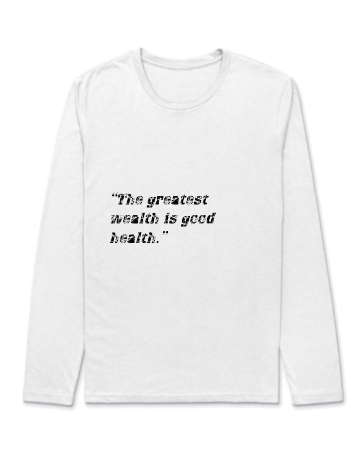 PREMIUM QUALITY FULL SLEEVE T-SHIRT  - Front