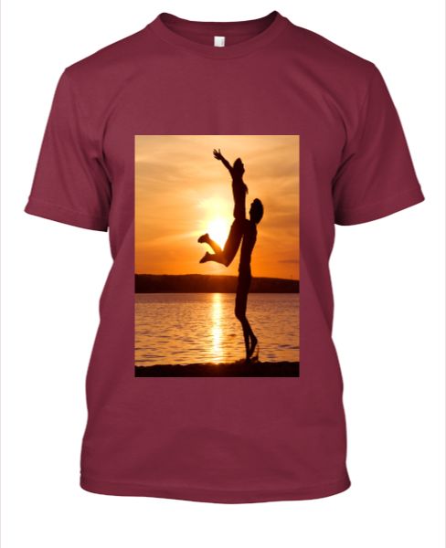 PRINTED HALF T-SHIRT - Front