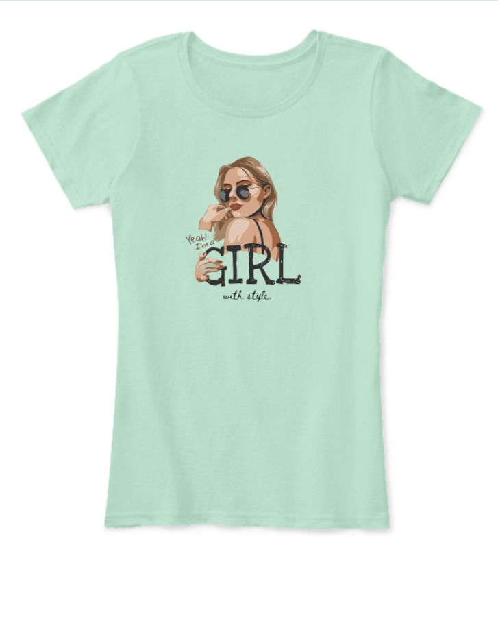PRINTED |WOMEN'S | HALF SLEEVE T-SHIRT - Front
