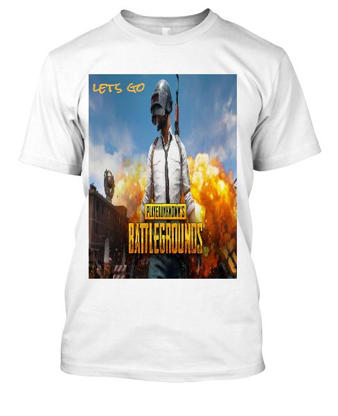 PUB G T SHIRTS  FOR SALE - Front
