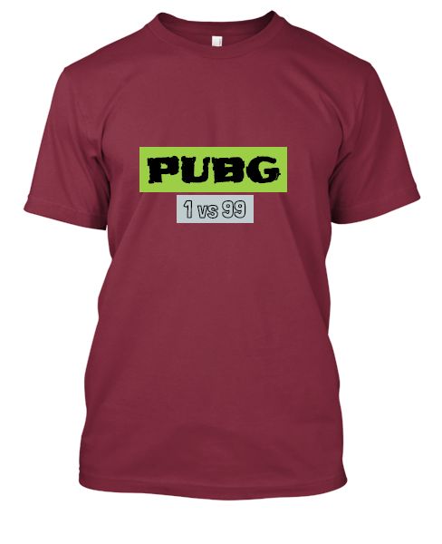 PUBG T-SHIRT 1vs99 - Front