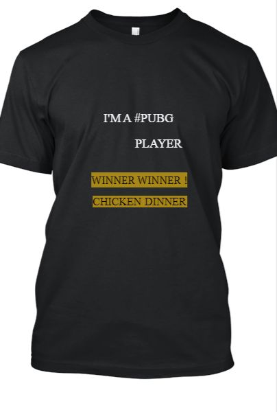 PUBG T-SHIRT - Front